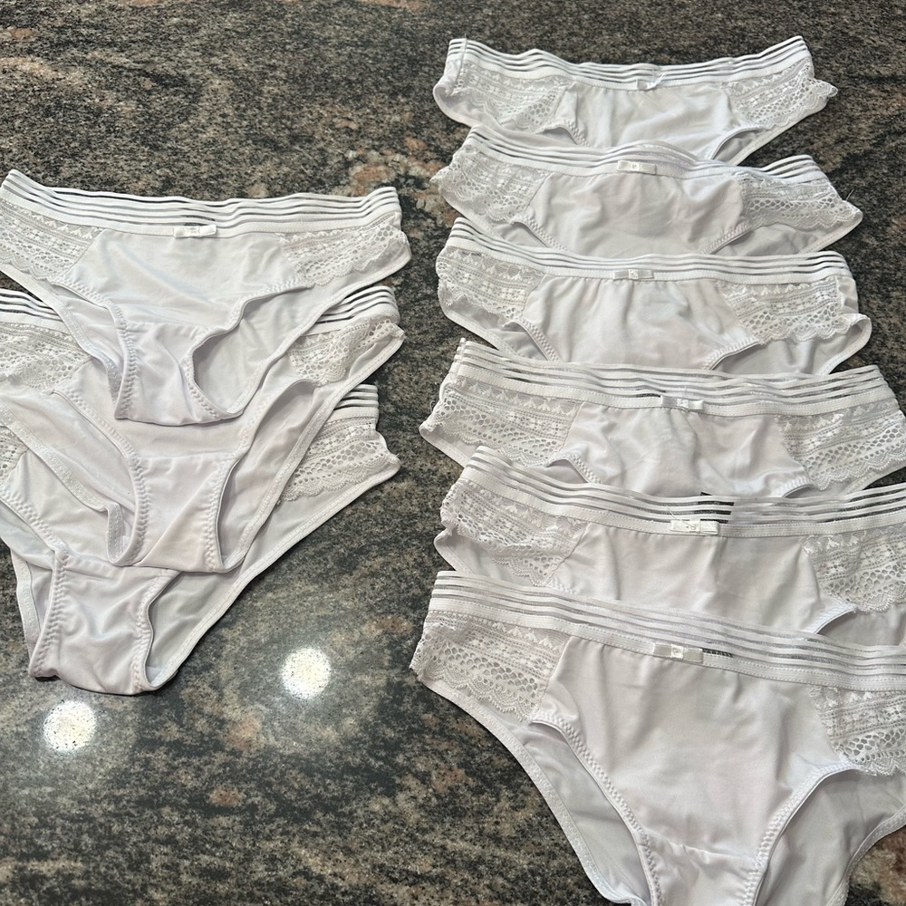Brand new white panties